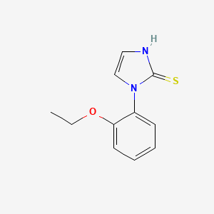molecular formula C11H12N2OS B2738875 1-(2-Ethoxyphenyl)-1h-imidazole-2-thiol CAS No. 1152533-49-7