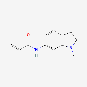 molecular formula C12H14N2O B2738957 N-(1-Methylindolin-6-yl)acrylamide CAS No. 2179914-23-7
