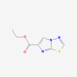 Ethyl imidazo[2,1-b][1,3,4]thiadiazole-6-carboxylate