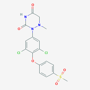molecular formula C17H15Cl2N3O5S B027392 Sulazuril CAS No. 108258-89-5