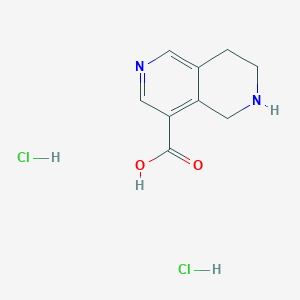 5,6,7,8-Tetrahydro-2,6-naphthyridine-4-carboxylic acid dihydrochloride