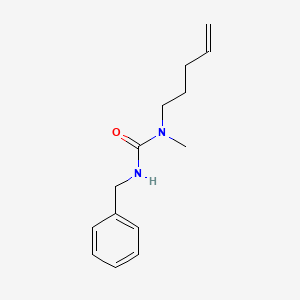 1-Benzyl-3-methyl-3-(pent-4-en-1-yl)urea