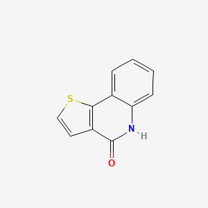 molecular formula C11H7NOS B2739397 Thieno[3,2-c]quinolin-4(5H)-one CAS No. 130747-13-6
