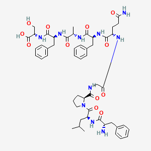 molecular formula C51H68N10O12 B2739481 Chemerin-9, Mouse 
