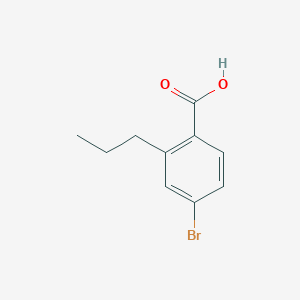 Benzoic acid, 4-bromo-2-propyl-
