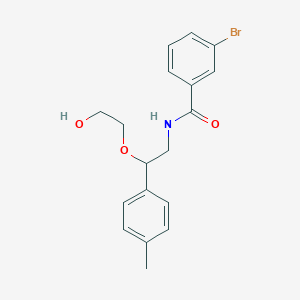 3-bromo-N-(2-(2-hydroxyethoxy)-2-(p-tolyl)ethyl)benzamide