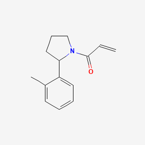 1-[2-(2-Methylphenyl)pyrrolidin-1-yl]prop-2-en-1-one