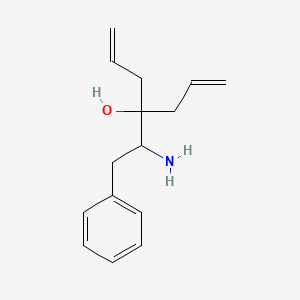 4-(1-Amino-2-phenyl-ethyl)-hepta-1,6-dien-4-ol