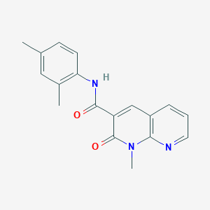 N-(2,4-dimethylphenyl)-1-methyl-2-oxo-1,2-dihydro-1,8-naphthyridine-3-carboxamide