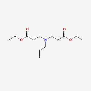 Ethyl 3-[(3-ethoxy-3-oxopropyl)(propyl)amino]propanoate