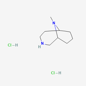 10-Methyl-3,10-diazabicyclo[4.3.1]decane;dihydrochloride