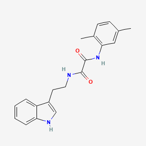 N'-(2,5-dimethylphenyl)-N-[2-(1H-indol-3-yl)ethyl]oxamide