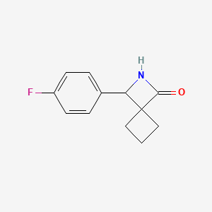 3-(4-Fluorophenyl)-2-azaspiro[3.3]heptan-1-one