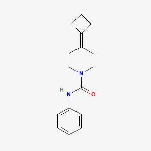 4-Cyclobutylidene-N-phenylpiperidine-1-carboxamide