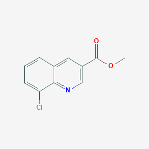 molecular formula C11H8ClNO2 B2739854 Methyl 8-chloroquinoline-3-carboxylate CAS No. 141111-59-3