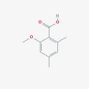 molecular formula C10H12O3 B2739917 2-Methoxy-4,6-dimethylbenzoic acid CAS No. 96881-90-2