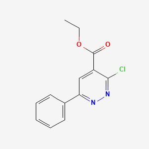 Ethyl 3-chloro-6-phenylpyridazine-4-carboxylate