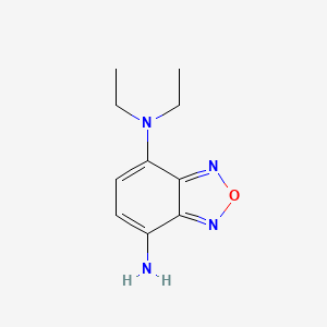 molecular formula C10H14N4O B2740610 n4,n4-Diethylbenzo[c][1,2,5]oxadiazole-4,7-diamine CAS No. 847504-68-1