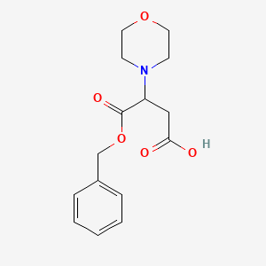 4-(Benzyloxy)-3-(morpholin-4-yl)-4-oxobutanoic acid