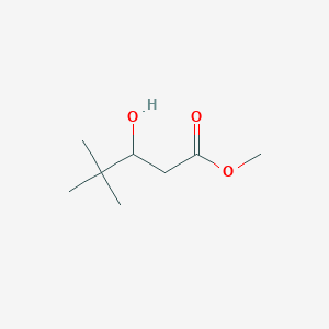 molecular formula C8H16O3 B2740873 Methyl 3-Hydroxy-4,4-dimethylpentanoate CAS No. 150943-32-1