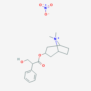 molecular formula C18H26N2O6 B027409 Atropine methyl nitrate CAS No. 52-88-0