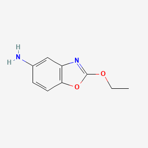 molecular formula C9H10N2O2 B2740971 2-乙氧基-1,3-苯并噁唑-5-胺 CAS No. 1536187-15-1