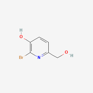 molecular formula C6H6BrNO2 B2740993 2-Bromo-6-(hydroxymethyl)pyridin-3-ol CAS No. 168015-04-1