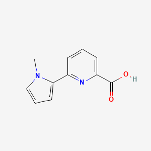 6-(1-methyl-1H-pyrrol-2-yl)pyridine-2-carboxylic acid