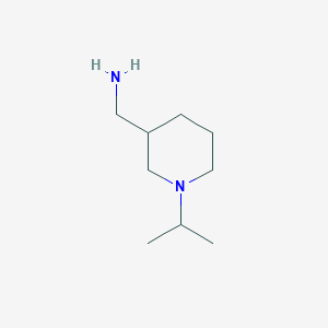 molecular formula C9H20N2 B2741354 (1-Isopropylpiperidin-3-yl)methanamine CAS No. 875400-96-7