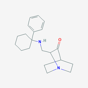 2-(1-Phenylcyclohexylaminomethyl)-3-quinuclidinone
