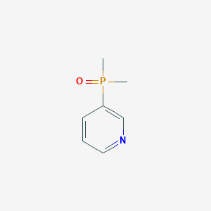 molecular formula C7H10NOP B2741639 Dimethyl(pyridin-3-yl)phosphine oxide CAS No. 2361635-46-1
