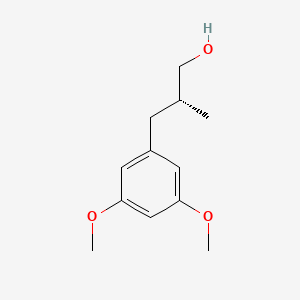 (2R)-3-(3,5-Dimethoxyphenyl)-2-methylpropan-1-ol