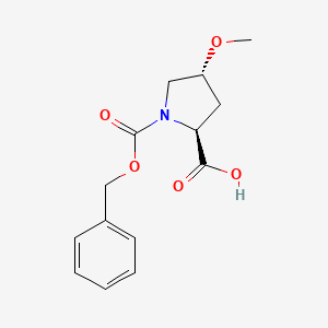 (2S,4R)-1-benzyloxycarbonyl-4-methoxyproline