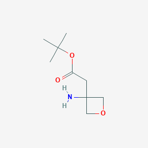 Tert-butyl 2-(3-aminooxetan-3-yl)acetate