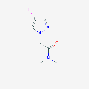 N,N-diethyl-2-(4-iodo-1H-pyrazol-1-yl)acetamide