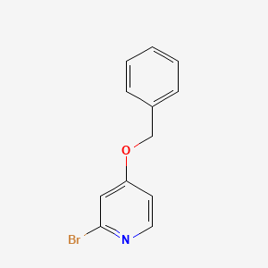 molecular formula C12H10BrNO B2741826 4-(Benzyloxy)-2-bromopyridine CAS No. 220585-13-7