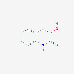molecular formula C9H9NO2 B2741847 3-Hydroxy-3,4-dihydroquinolin-2(1H)-one CAS No. 301155-96-4