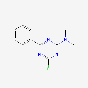 4-chloro-N,N-dimethyl-6-phenyl-1,3,5-triazin-2-amine