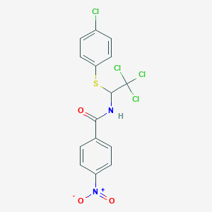 molecular formula C15H10Cl4N2O3S B274287 AMG2504 