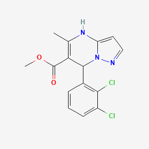 molecular formula C15H13Cl2N3O2 B2742954 K+ Channel inhibitor 1734 