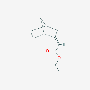 molecular formula C11H16O2 B2743007 Ethyl (2Z)-2-(2-bicyclo[2.2.1]heptanylidene)acetate CAS No. 72055-13-1