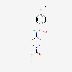 tert-Butyl 4-(4-methoxybenzamido)piperidine-1-carboxylate