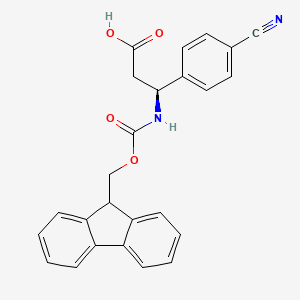 Fmoc-(S)-3-Amino-3-(4-cyano-phenyl)-propionic acid