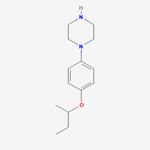 1-(4-Butan-2-yloxyphenyl)piperazine