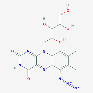 molecular formula C17H19N7O6 B027432 6-Azidoriboflavin CAS No. 101760-83-2