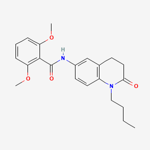 N-(1-butyl-2-oxo-1,2,3,4-tetrahydroquinolin-6-yl)-2,6-dimethoxybenzamide