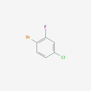 molecular formula C6H3BrClF B027433 1-Bromo-4-chloro-2-fluorobenzene CAS No. 1996-29-8