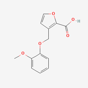 3-(2-Methoxy-phenoxymethyl)-furan-2-carboxylic acid