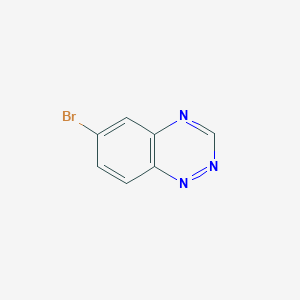 molecular formula C7H4BrN3 B2743427 6-Bromobenzo[e][1,2,4]triazine CAS No. 1146293-11-9
