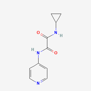 N1-cyclopropyl-N2-(pyridin-4-yl)oxalamide